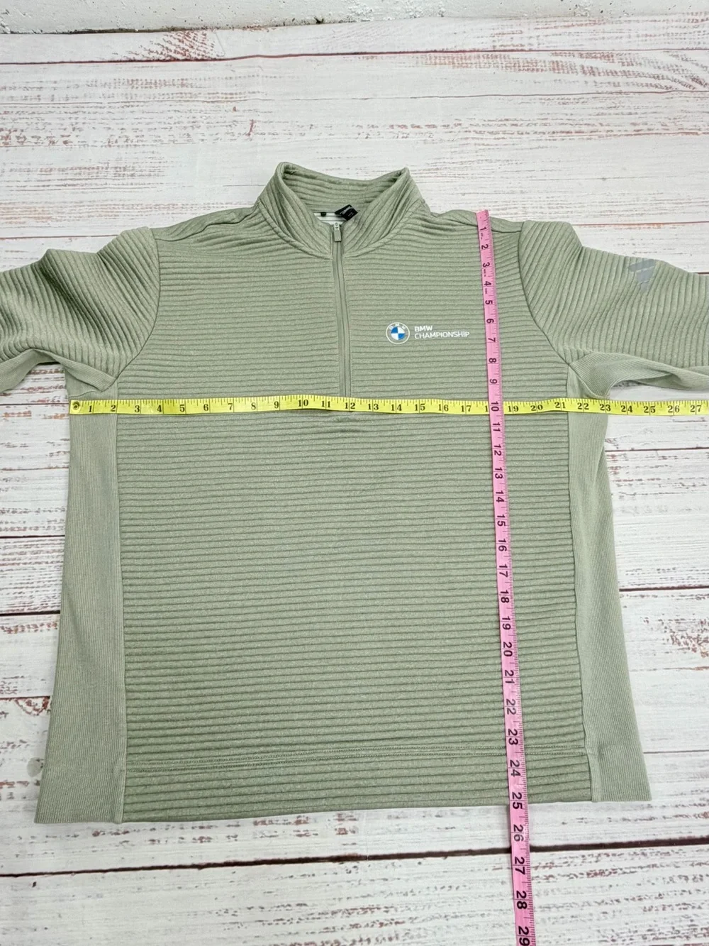 Adidas Men’s Large BMW Championship Gray Champion Pullover